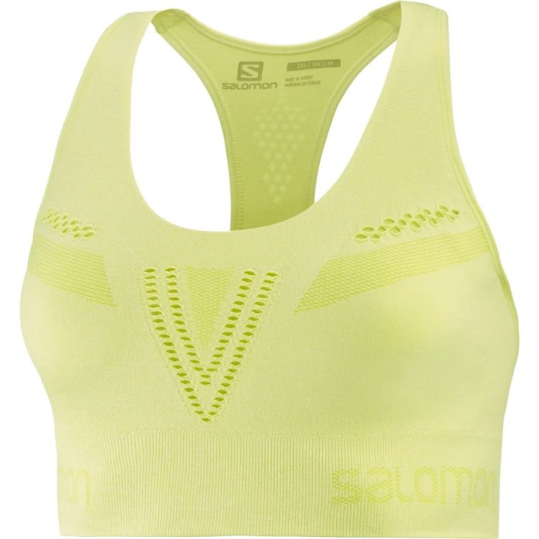 Lemon Salomon Essential Move On Seamless Women's Run Bras | PH 41902O